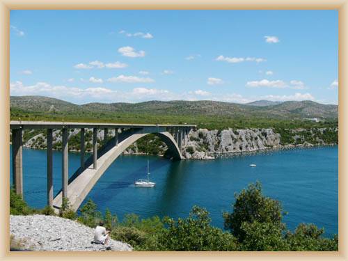 Szibenik - Most przez Krk�
