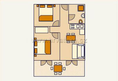 Apartamenty Mandre Damir